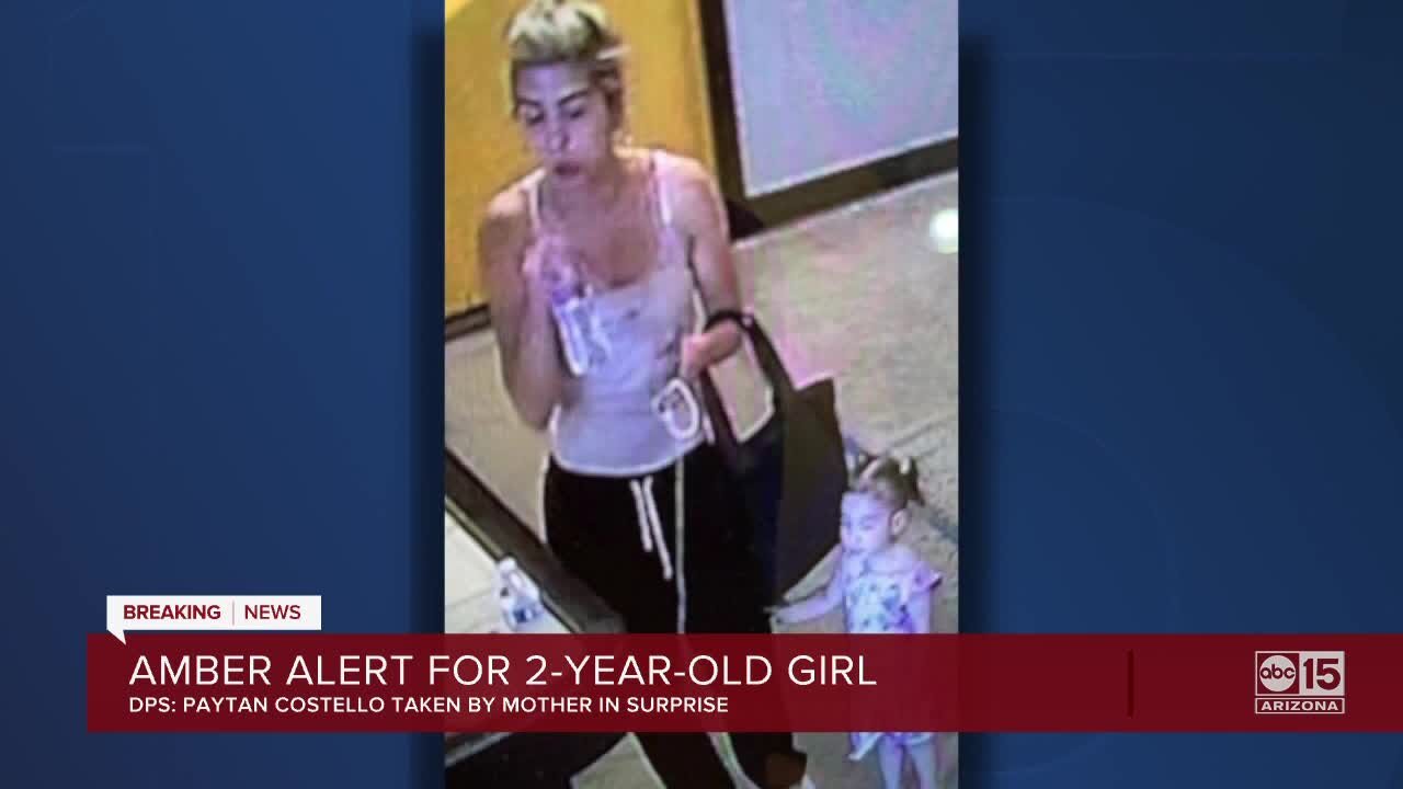 Amber Alert issued for 2-year-old Valley girl