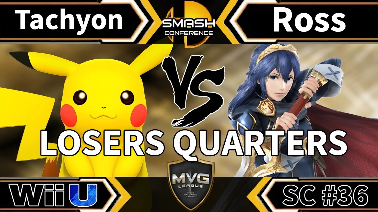 Tachyon vs. VGR|Ross - Losers Quarters - Smash Conference 36