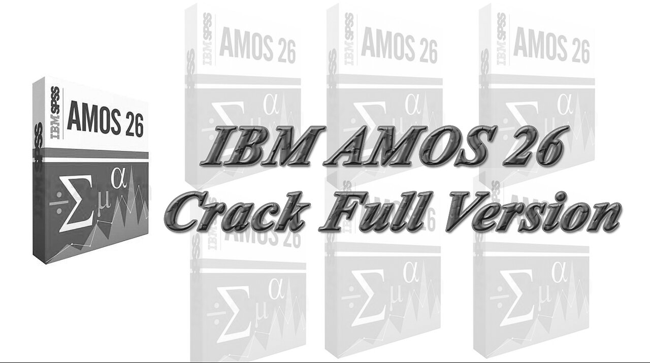 IBM AMOS 26 Crack Full Version