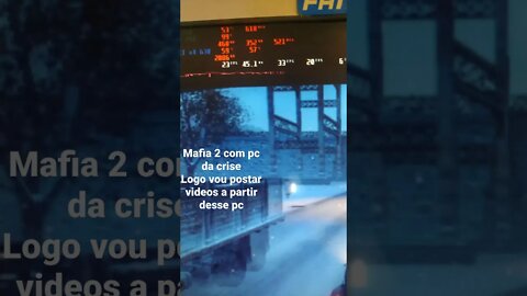 máfia 2 PC gamer da crise