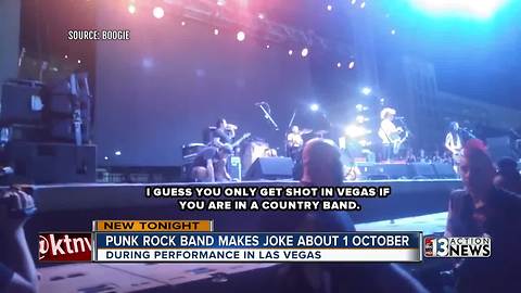 NOFX makes inappropriate joke about mass shooting