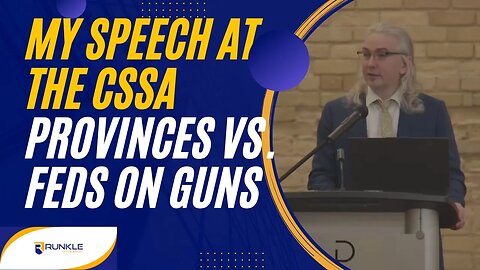 Provinces Versus The Federal Government on Gun Bans