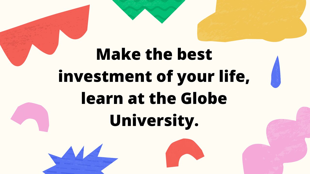 Make the best investment of your life