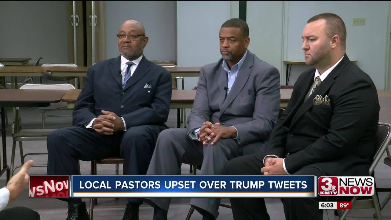 Local pastors upset over Trump tweets