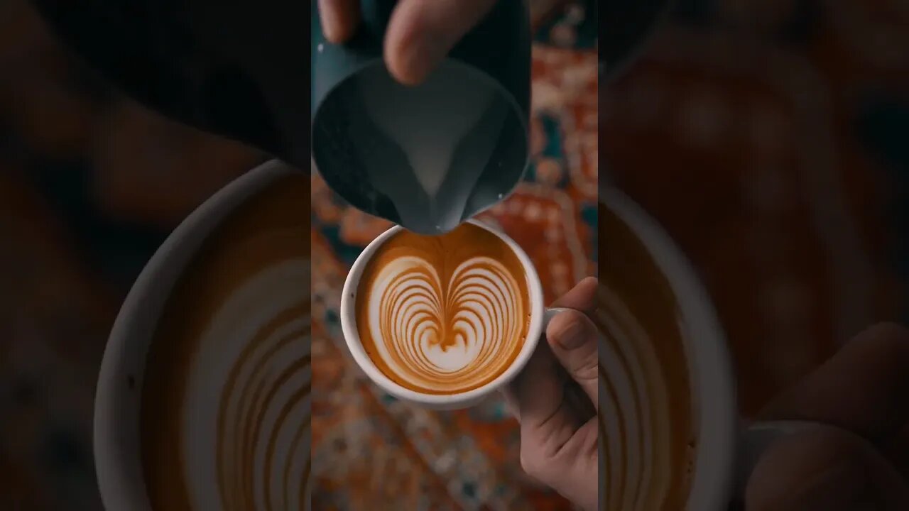 PERFECT latte art