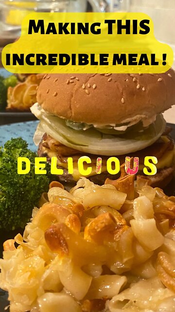 MAKE AN INCREDIBLE MEAL! BURGERS AND BAKED MACARONI