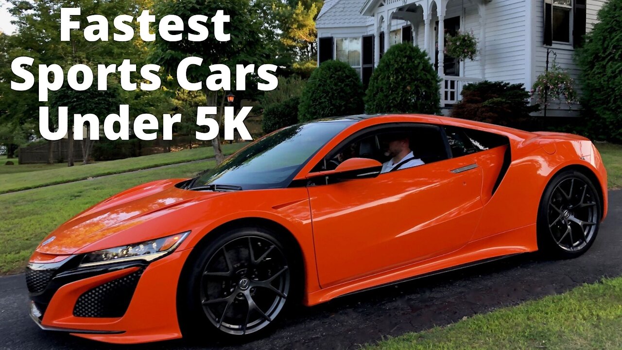 Fastest Sports Cars Under 5K