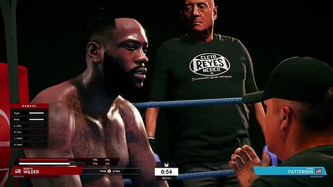 Undisputed Boxing Online Ranked Gameplay Deontay Wilder vs Floyd Patterson 4 (Chasing Platinum 2)