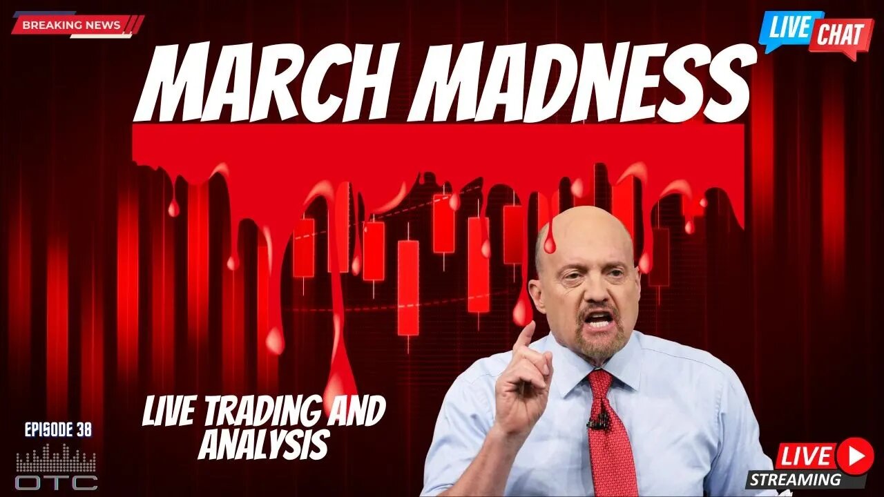 March Madness! Live Trading and Analysis #stockmarket #daytrading #optionstrading #spy #nasdaq