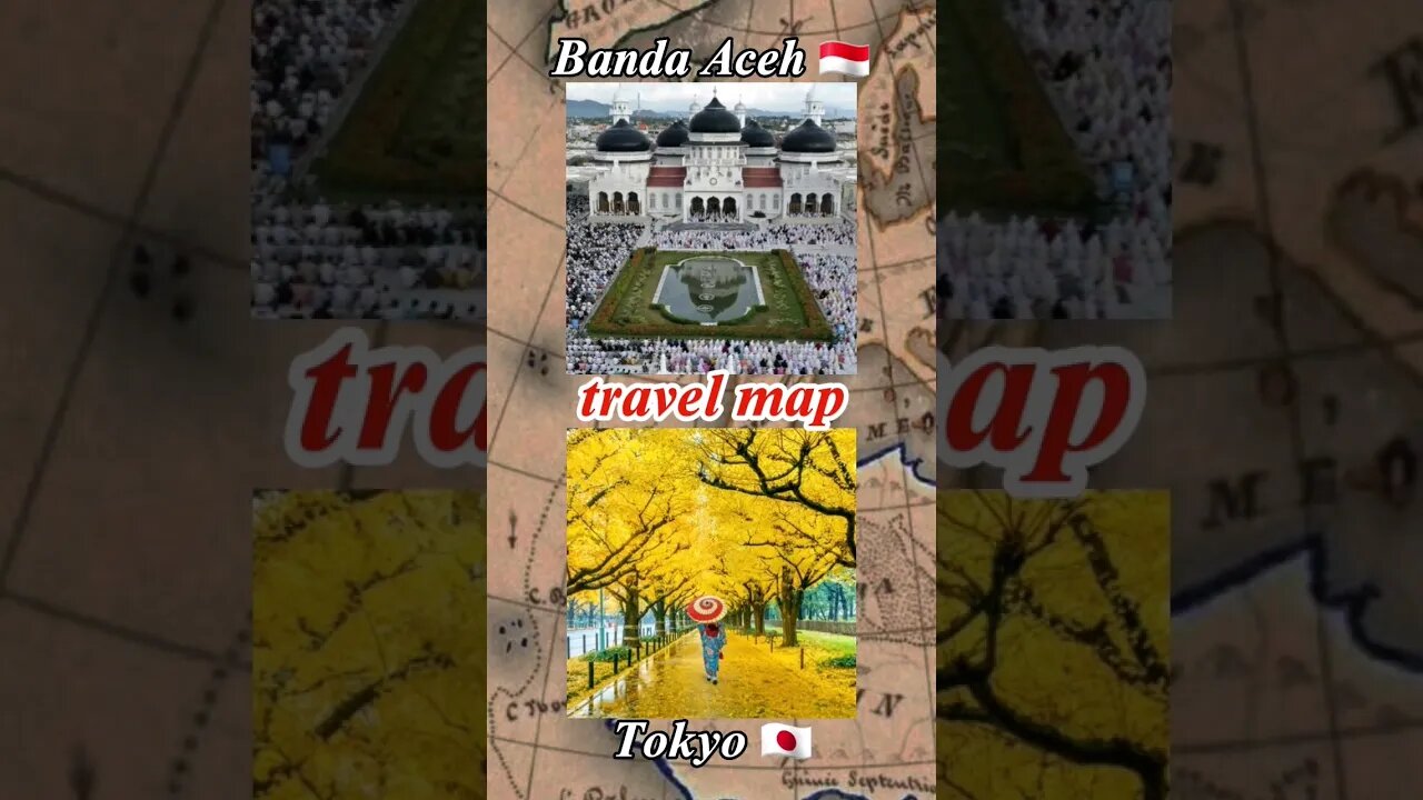 Perjalanan Dari Banda Aceh 🇮🇩 Ke Tokyo 🇯🇵