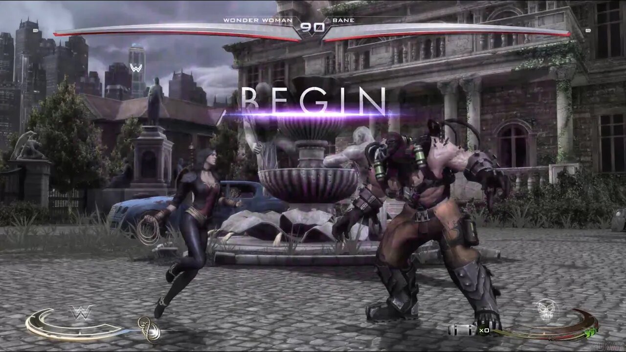 Injustice 1 - Wonder Women vs Bane