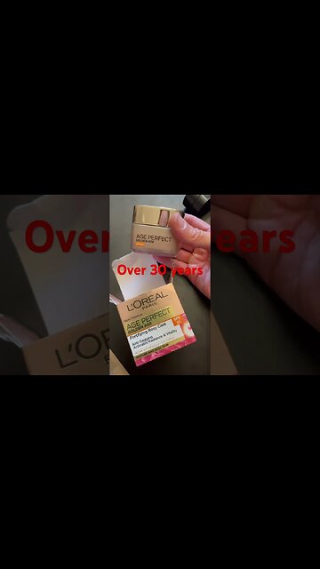 كريم مكافحة الشيخوخة أصغر من عمره سواءً من الخارج والداخل | AGE PERFECT GOLDEN AGE