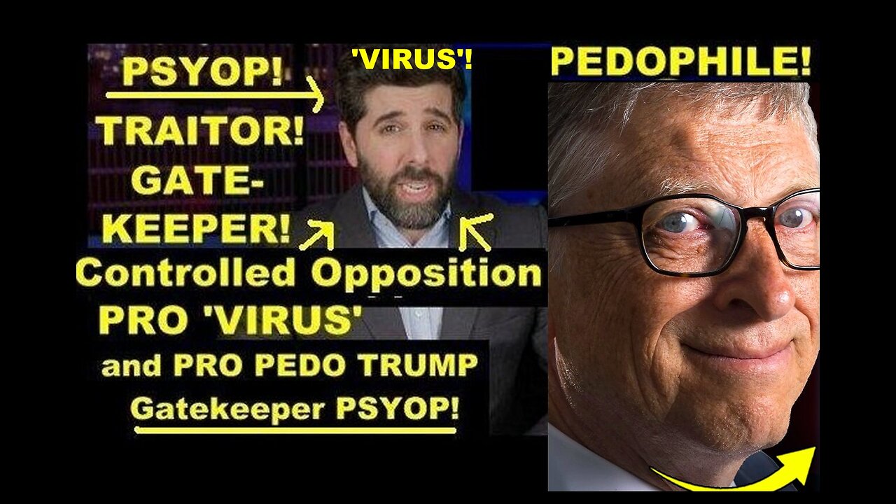 Controlled Opp PRO 'Virus' & Pedo TRUMP Gatekeeper Psyop 'The People's Voice' in Plain Sight!