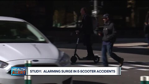 New study reports alarming surge in e-scooter accidents