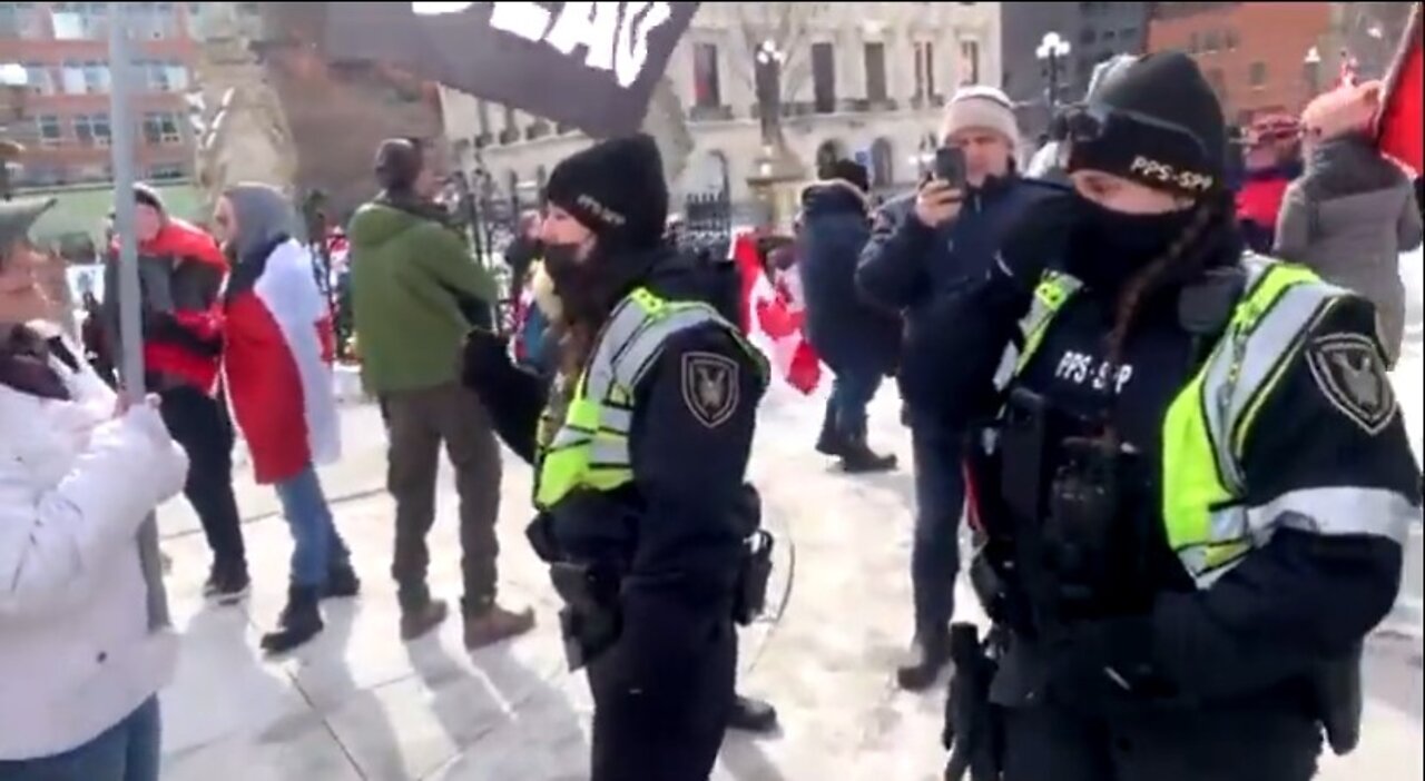 F*CK TRUDEAU flags are now banned on Parliament Hill