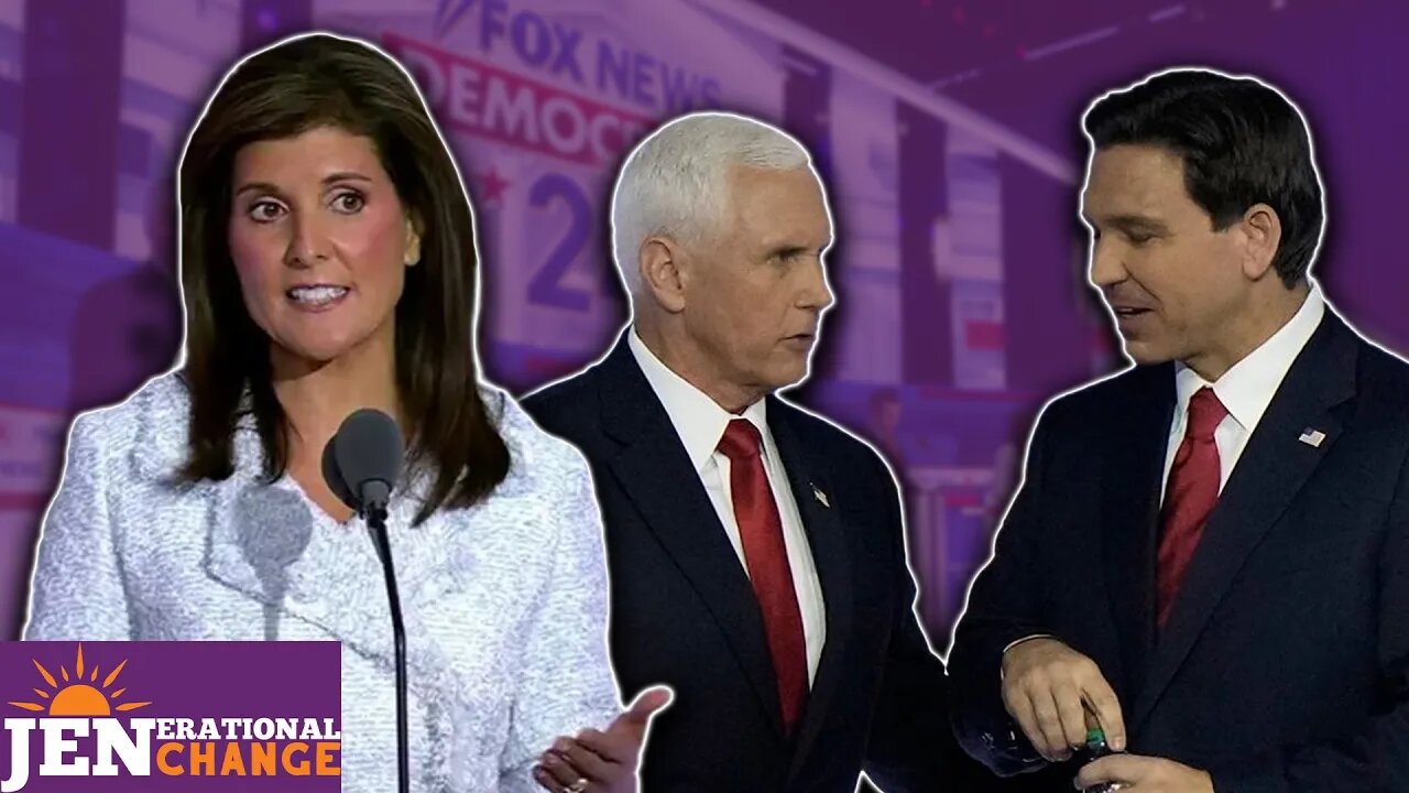 Nikki Haley DESTROYS Mike Pence & Ron DeSantis On Abortion