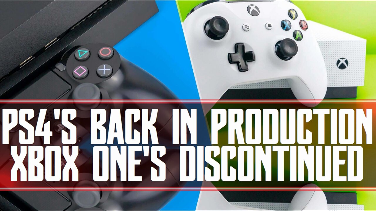 XBOX ONE Discontinued, PS4 Back In Production