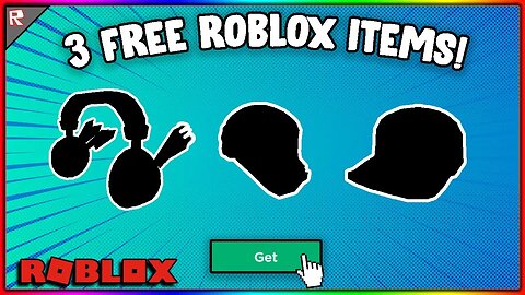 HOW TO GET 3 ITEMS FOR FREE ON ROBLOX!