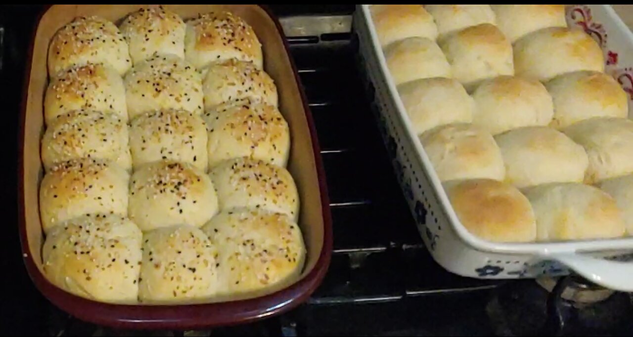 It's All About That Dough -No Trouble- No Knead Refrigerator Freezer Rolls