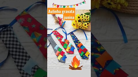 #costuracriativa#festajunina #festadesaojoao #gravatajunina#coletejunino #vestidojunino #moldegratis