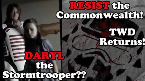 Daryl the STORMTROOPER?! - The Walking Dead Final Season Returns This Sunday!