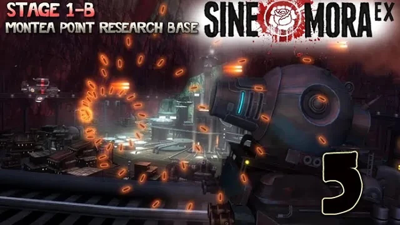 Sine Mora EX #5: Stage 1-B - Montea Point Research Base (no commentary) PS4