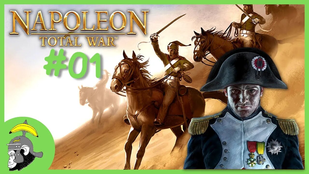 Napoleon: Total War | Enfrentando os Mamelucos,Campanha do Egito - Gameplay PT-BR #01