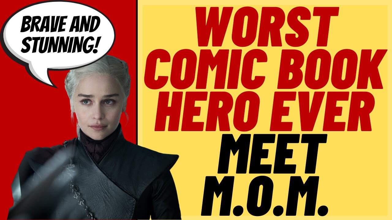 WORST COMIC HERO Of All Time - Emilia Clarke's Cringe WOKE Comic Book