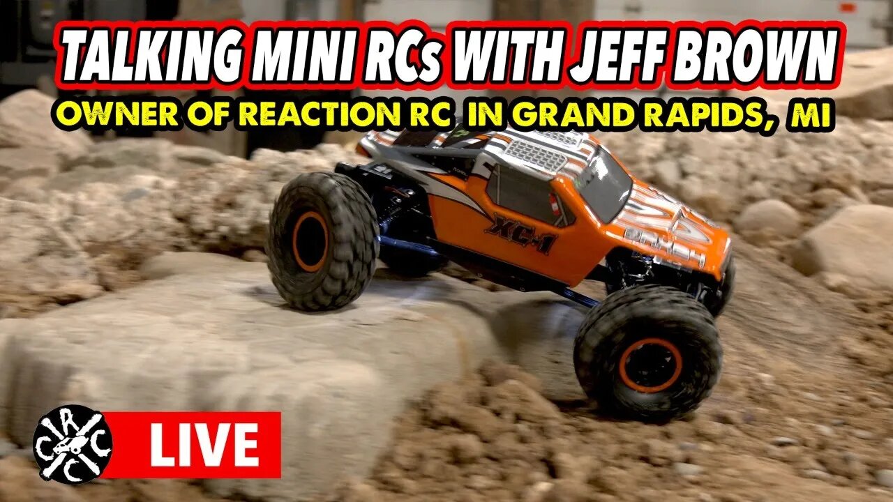 Talking Mini RCs With Jeff Brown - Owner of Reaction RC Hobbies In Grand Rapids, MI