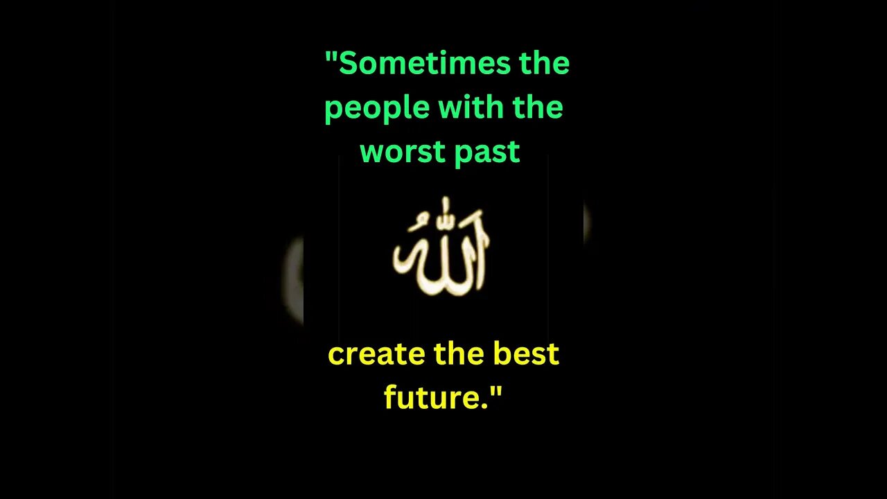 Sometimes the people with the worst past create the best future | #shorts #quotes #life #viral #yt |