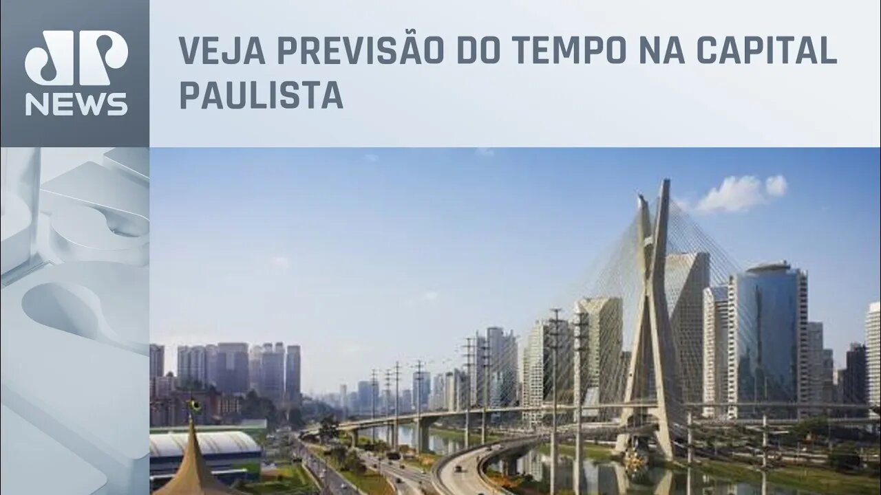 São Paulo segue com diminuição dos temporais nesta semana