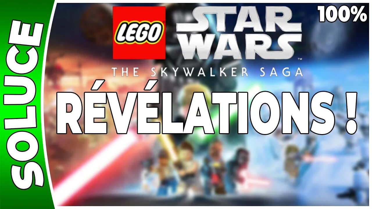 LEGO Star Wars : La Saga Skywalker - RÉVÉLATIONS ! - 100% - Minikits et défis [FR PS5]