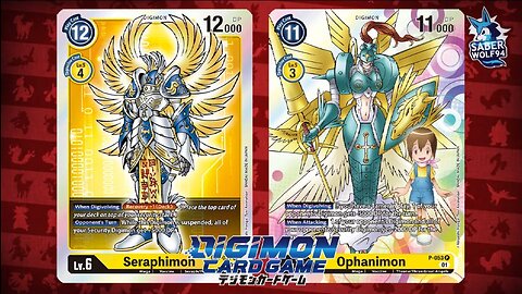 Digimon Yellow Seraphimon Angel Deck!!