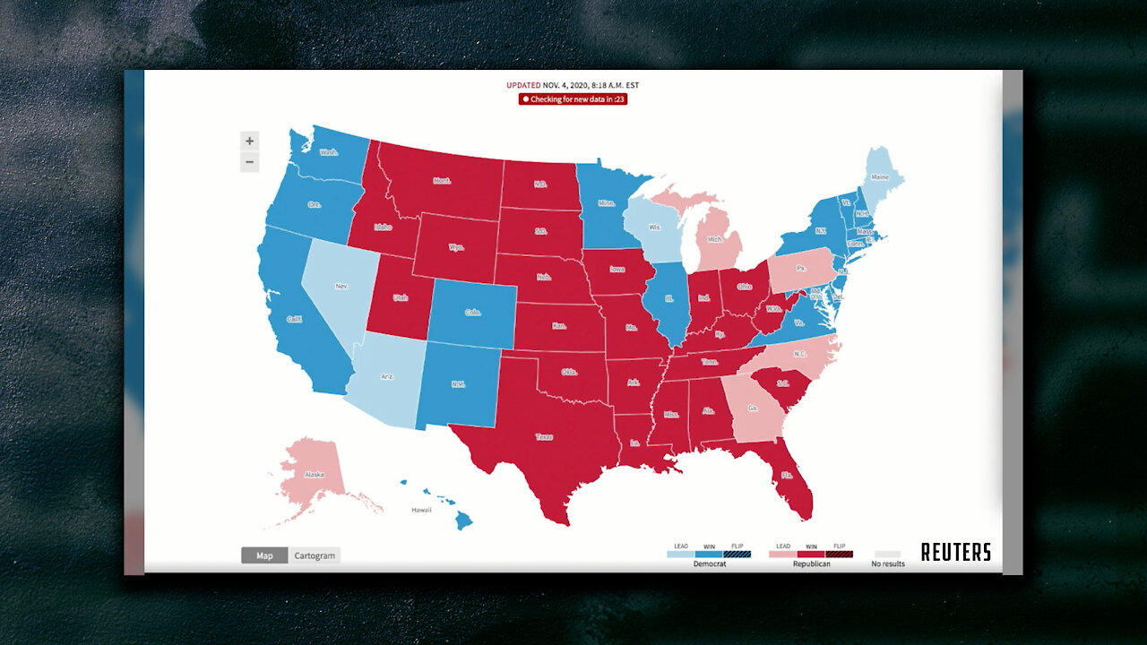 The Most Critical Battleground States All Stall Their Results, Shift the Momentum Back to Joe Biden