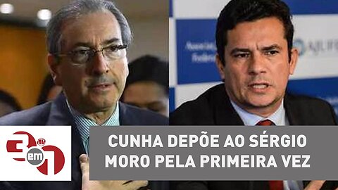 Eduardo Cunha depõe ao juiz federal Sérgio Moro pela primeira vez e causa tensão em Brasília