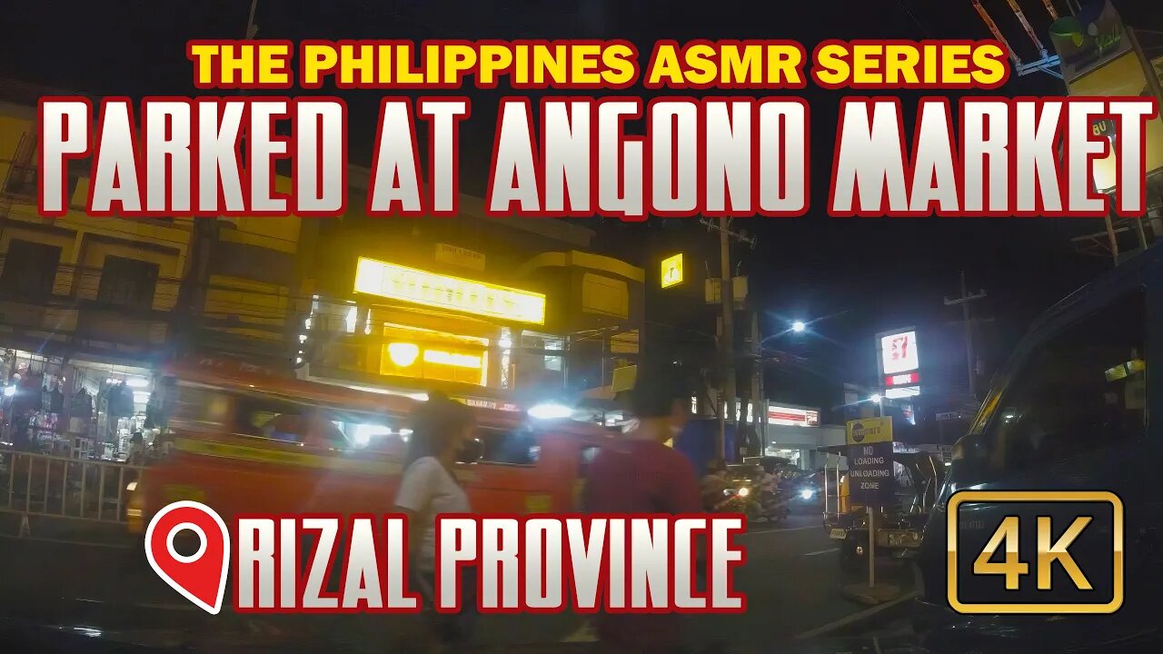 Evening Parking In The Angono Market Area #relaxing #asmr #philippines