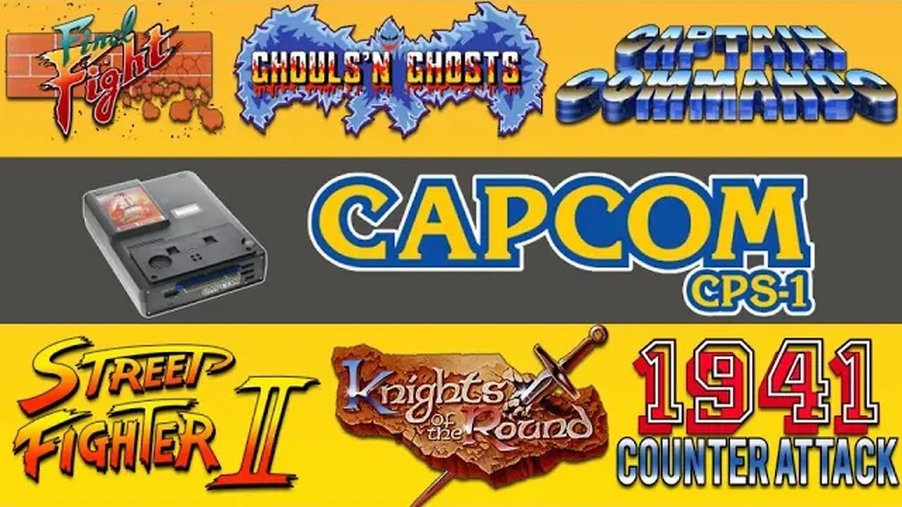 Capcom CPS1 Arcade Games Retrospective