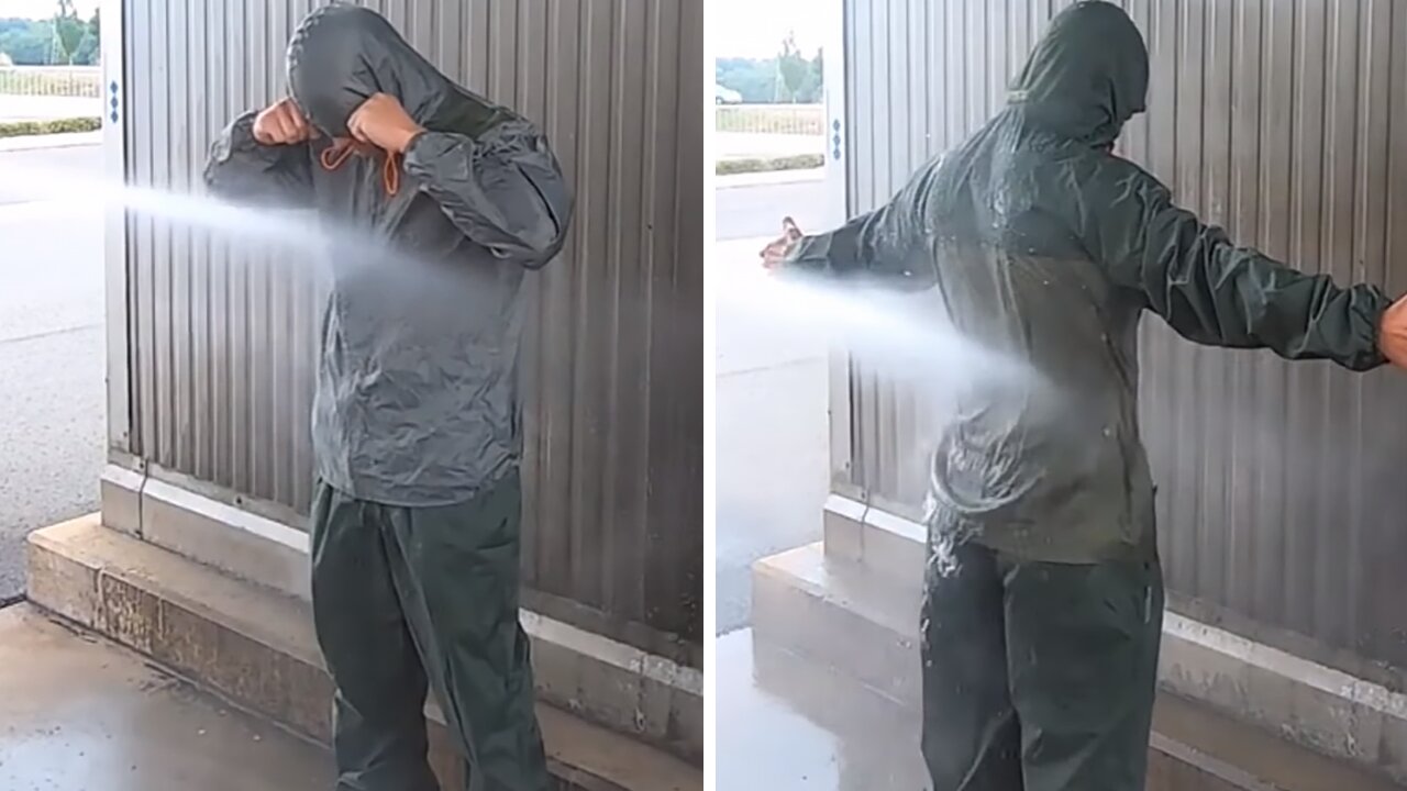 How to Properly Test Rain Gear