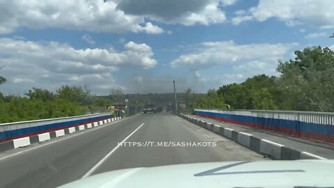 Russian Terminator BMPT somewhere in Donbass