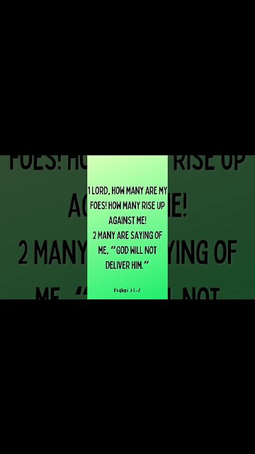 Psalms 3:1-2 #shorts