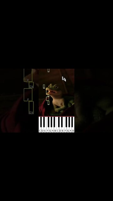 Shawn Mendes singing "lalalalala" from Lyle, Lyle, Crocodile - Octave Piano Tutorial