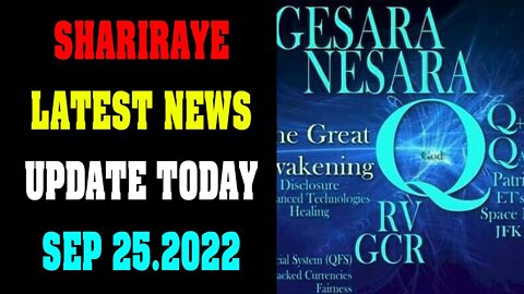 SHARIRAYE LATEST NEWS! EXCLUSIVE UPDATE AS OF TODAY SEPTEMBER 25/2022!