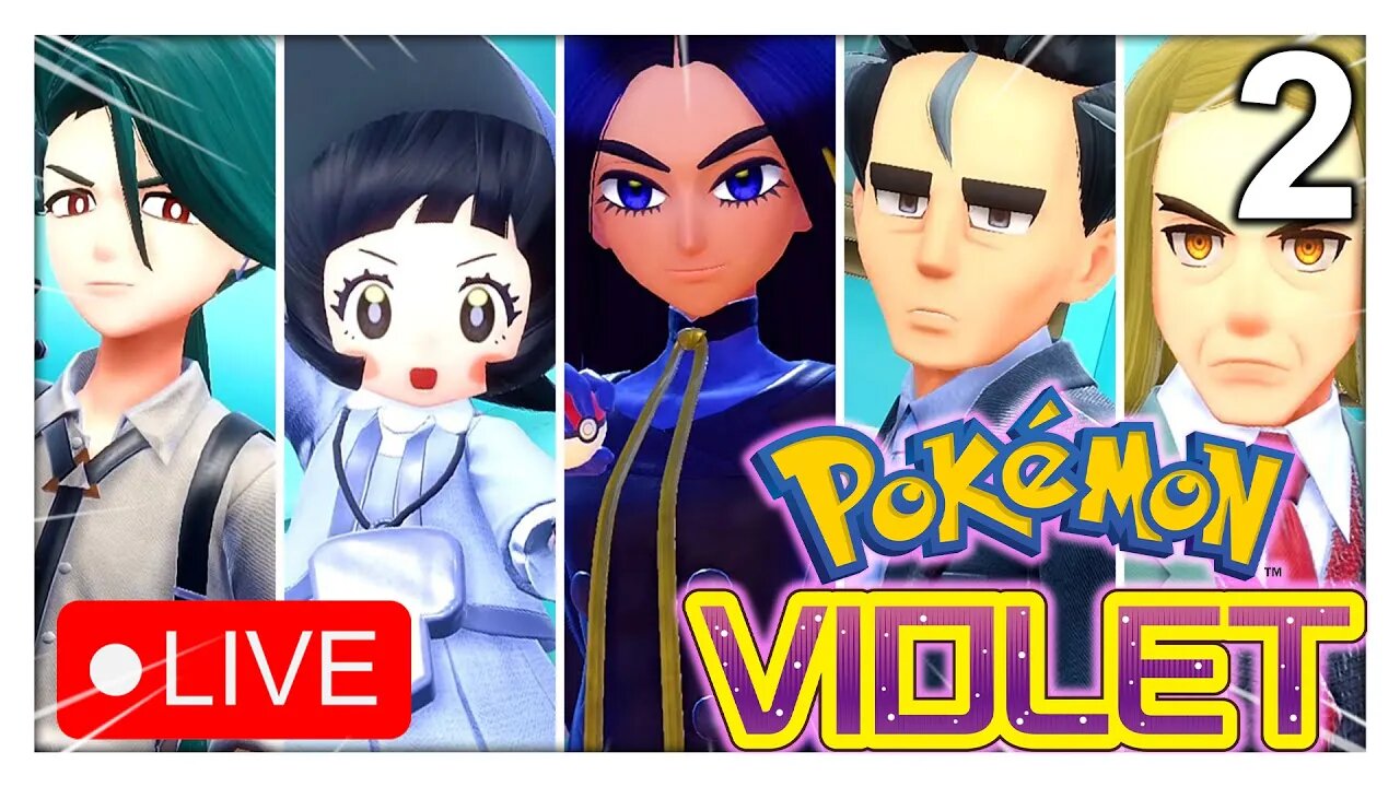 🔴 LIVE - Pokémon Violet ELITE FOUR RUN! | (First Playthrough)