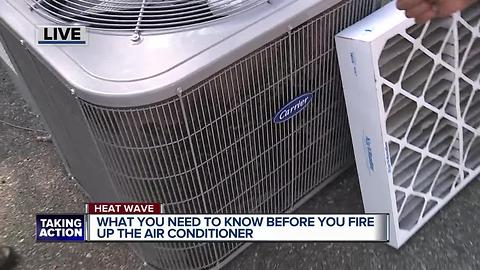 Tips before firing up air conditioner