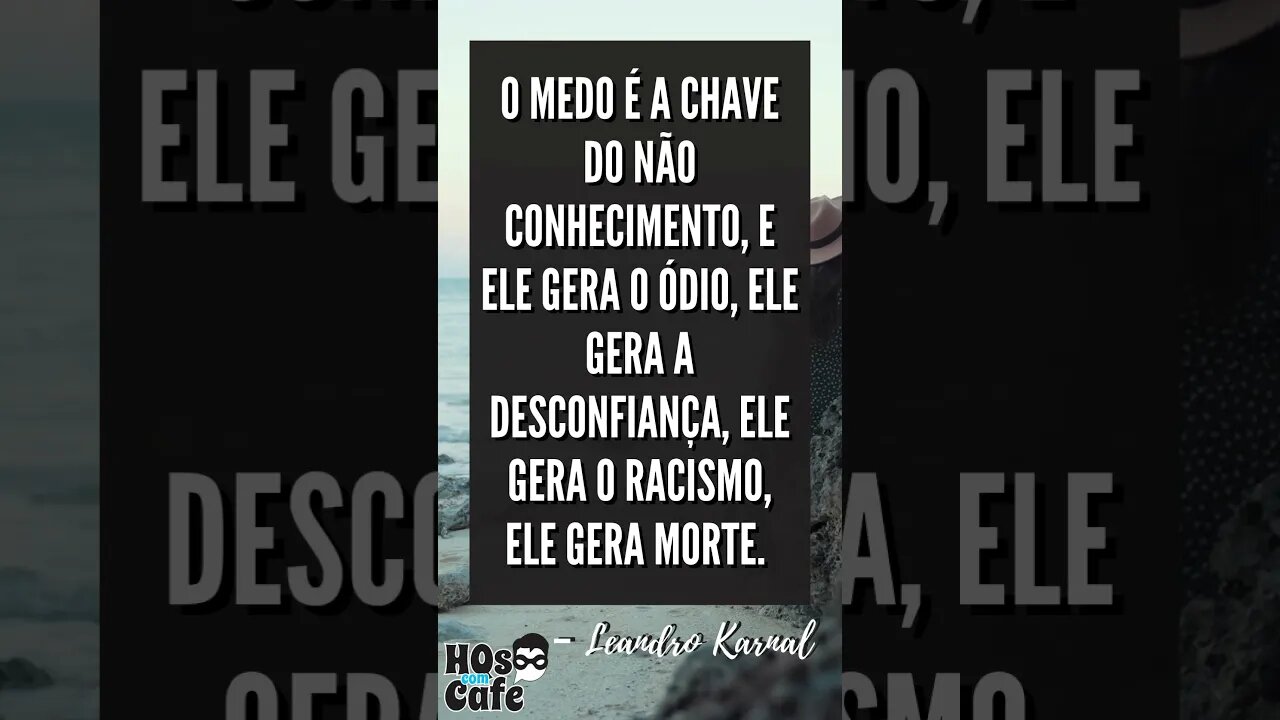 Frase do Leandro Karnal 7 | #shorts