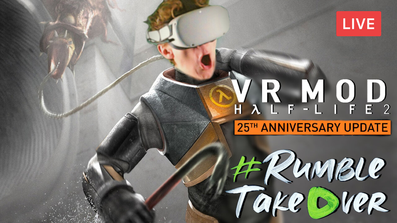CLASSIC VIDEO GAME IN VR :: Half-Life 2: VR MOD :: HOW ARE WE STILL ALIVE!? {18+}