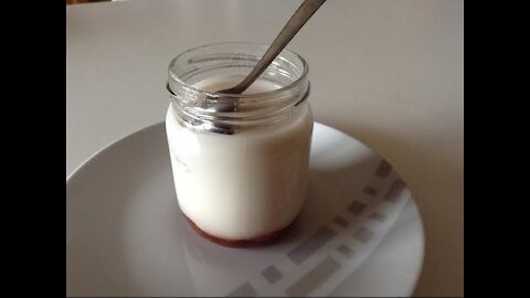 QUICK AND EASY HOMEMADE STRAWBERRY YOGURT RECIPE