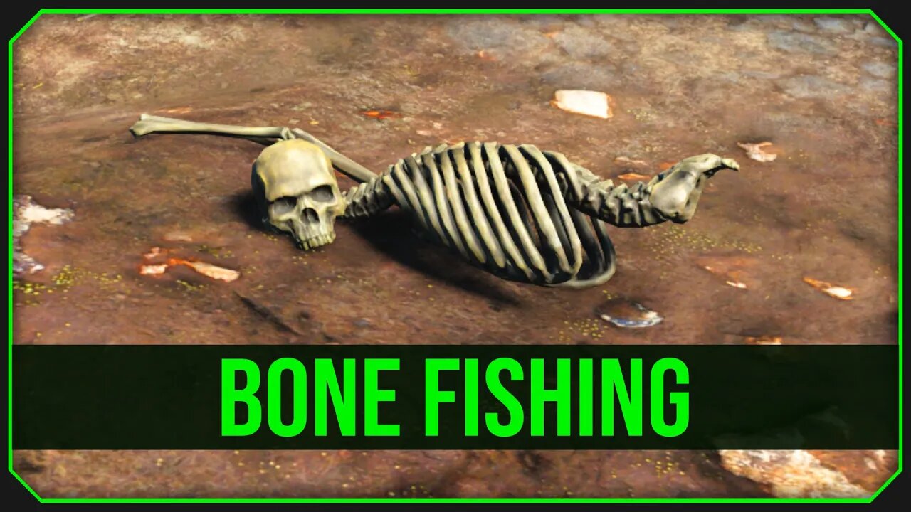 Bone Fishing in Fallout 4 - The Catch Of The Day Was A Bit Bony!