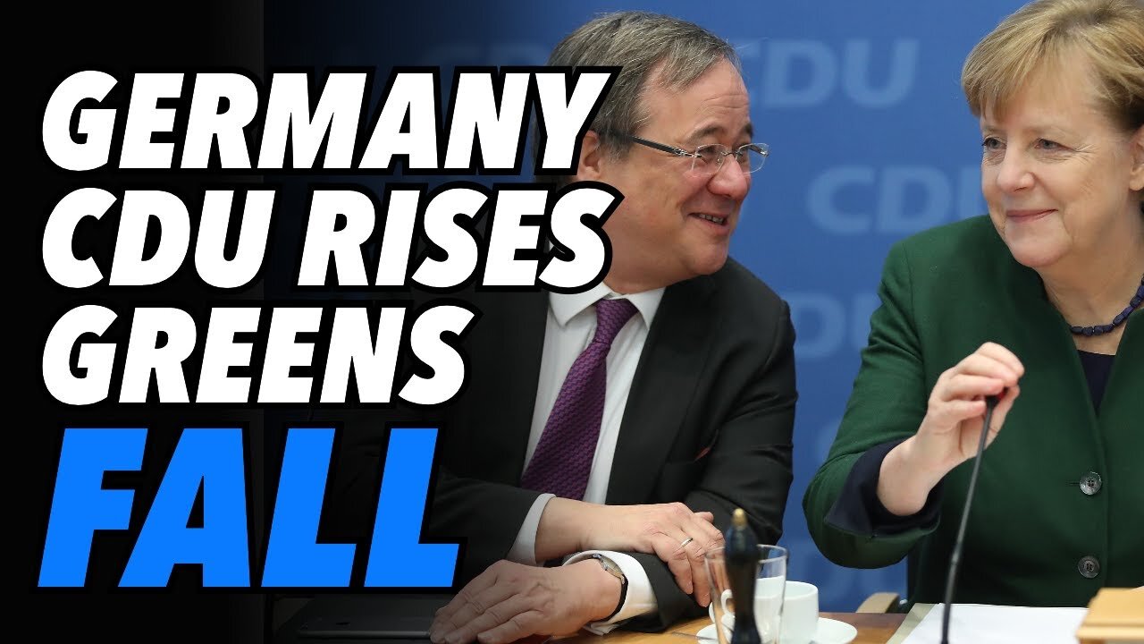 Merkel's CDU wins key state election. German Greens exposed as war party