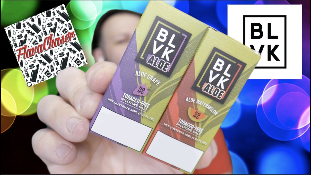 BLVK Aloe Series- Aloe Watermelon & Aloe Grape Salt Review